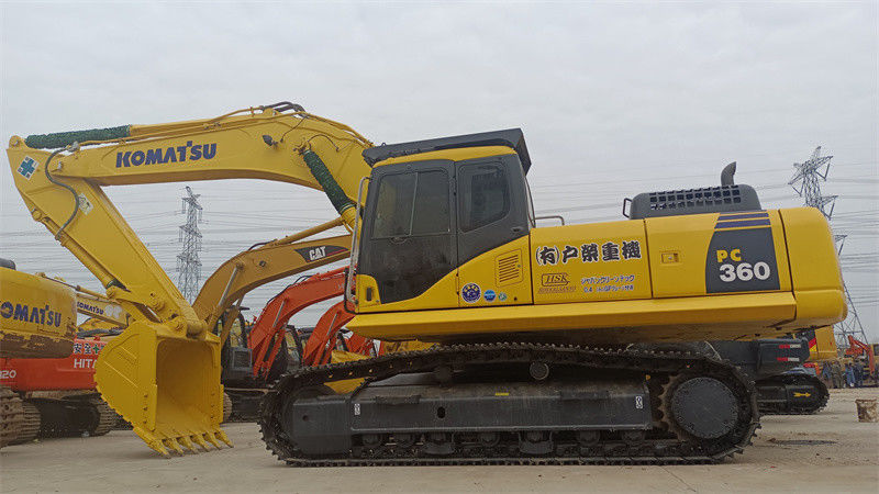 Komatsu PC360 รถขุดตีนตะขาบมือสองญี่ปุ่น 36 ตัน รถขุดตีนตะขาบมือสอง PC360-7