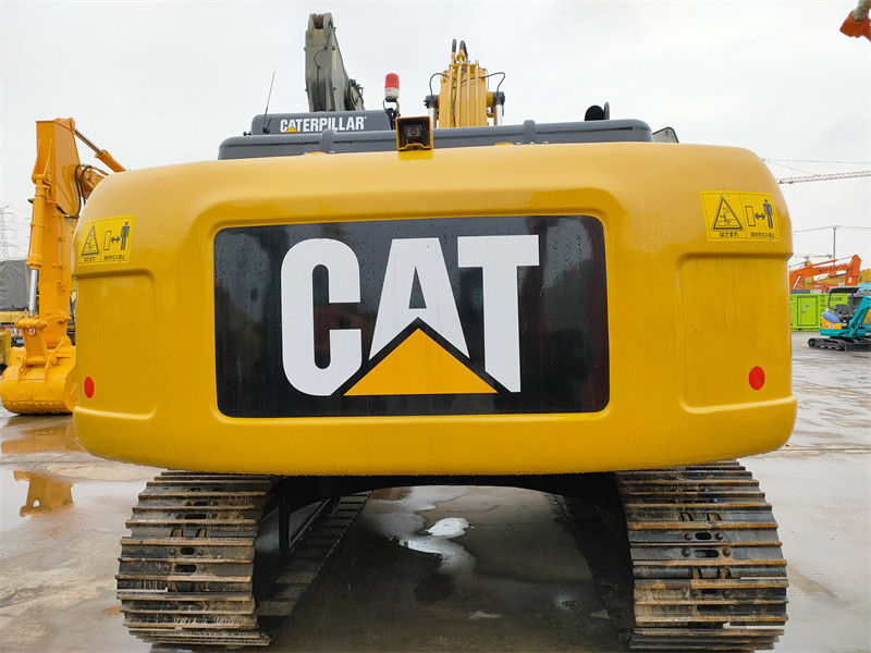 รถขุดไฮดรอลิคมือสองขนาด 20 ตันใช้ CAT 320D Excavator การก่อสร้างขนาดใหญ่