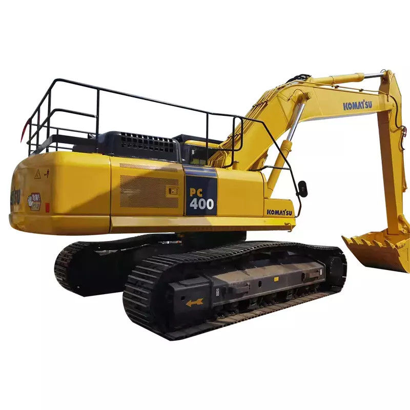 รถขุดตีนตะขาบไฮดรอลิคมือสอง 40 ตัน Komatsu Pc400 7 รถขุดตัก
