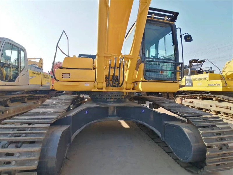 รถขุดตีนตะขาบไฮดรอลิคมือสอง 40 ตัน Komatsu Pc400 7 รถขุดตัก