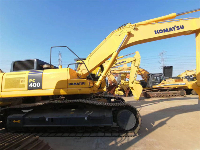 รถขุดโคมัตสุมือสอง Komatsu PC400 รถขุดตีนตะขาบ Komatsu ขนาดใหญ่ 40 ตัน