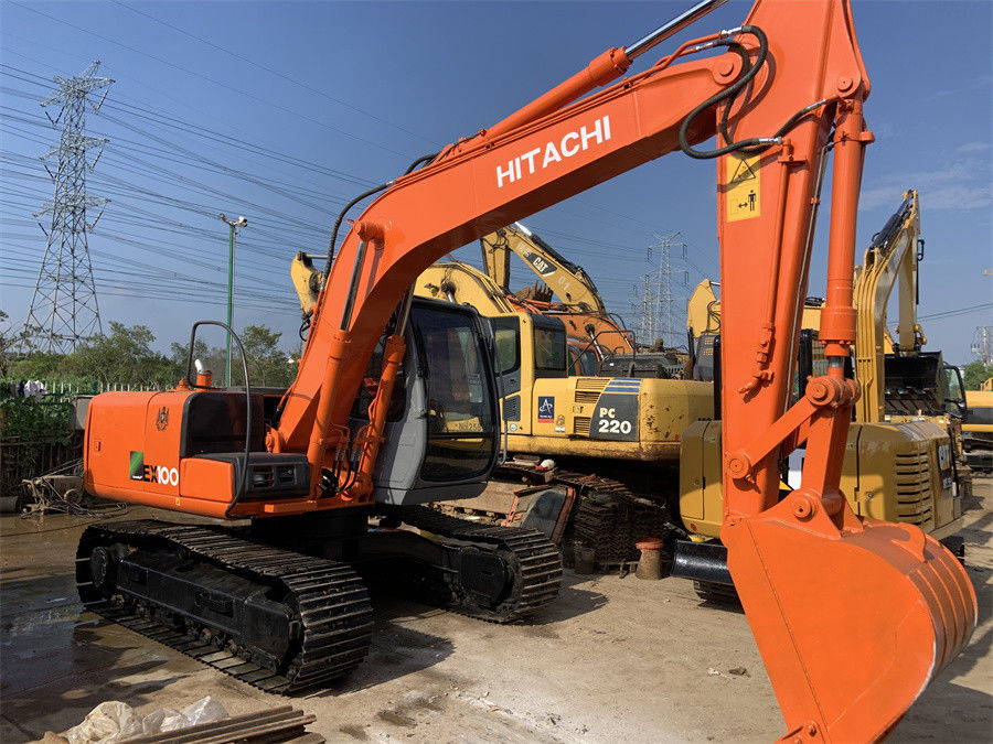 Hitachi Excavator EX100 5 Midi รถขุดไฮดรอลิคมือสอง 10 Ton