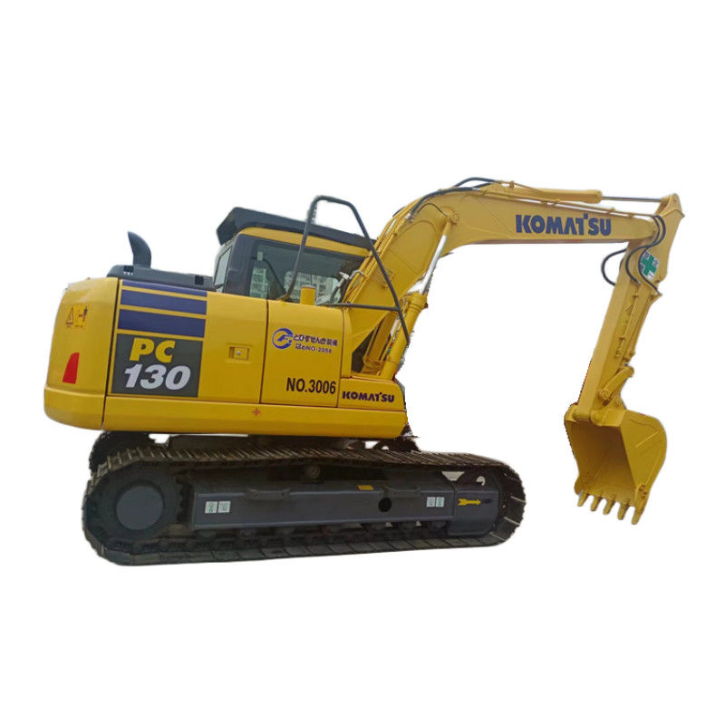 13 Ton Used Japan Excavator มือสอง Komatsu PC130 Crawler Medium Excavator