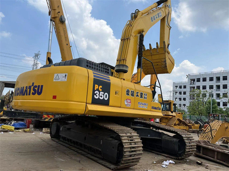 รถขุดตีนตะขาบญี่ปุ่นมือสองขนาด 35 ตัน Komatsu PC350 รถขุดขนาดใหญ่
