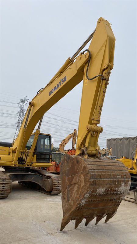 Komatsu PC400 7 เครื่องขุด 40 ตัน เครื่องขุด Komatsu ที่ใช้แล้ว สีเดิม