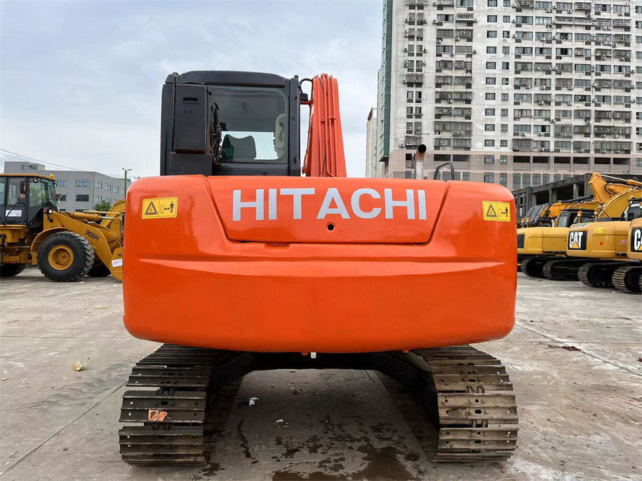 มือสอง ฮิตาชิ ZX70 Excavator Zaxis70 เครื่องขุดดินขนาดเล็ก สีแดง