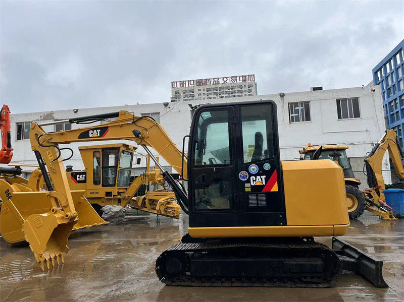 Caterpillar 305.5E2 Digger เครื่องขุด CAT ที่ใช้แล้ว เครื่องขุด 305 306 307 308 เครื่องขุด Crawler