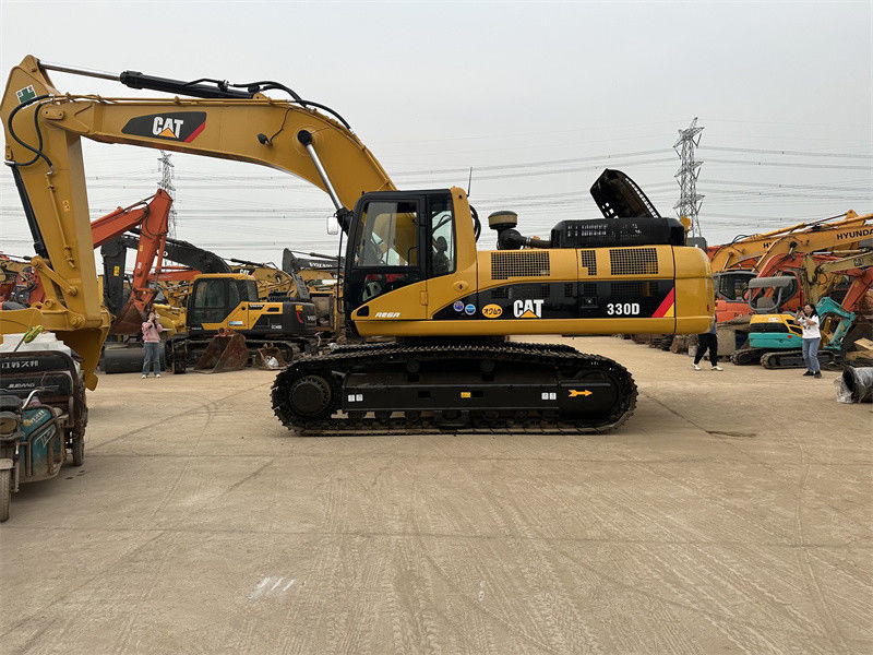 ใช้ Caterpillar CAT 330D เครื่องขุดขยะ 30 ตัน สําหรับโครงการก่อสร้างขนาดใหญ่