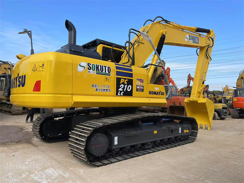 21 ตัน ใช้ญี่ปุ่น เครื่องขุดคลาน Komatsu PC210LC-8 เครื่องขุดขุดเหมือง