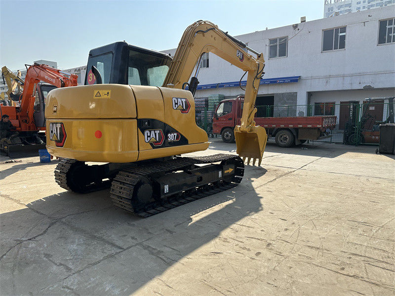 เครื่องขุด CAT 307D มือสอง เครื่องขุด Caterpillar 306 305 307