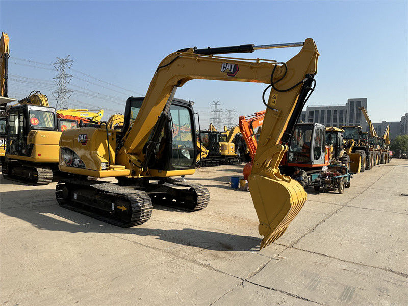 เครื่องขุด CAT 307D มือสอง เครื่องขุด Caterpillar 306 305 307