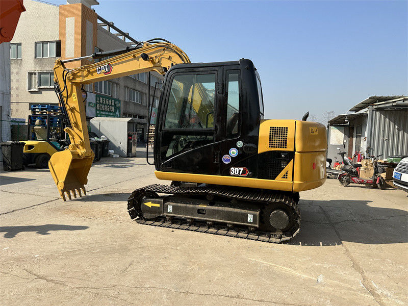 เครื่องขุด CAT 307D มือสอง เครื่องขุด Caterpillar 306 305 307