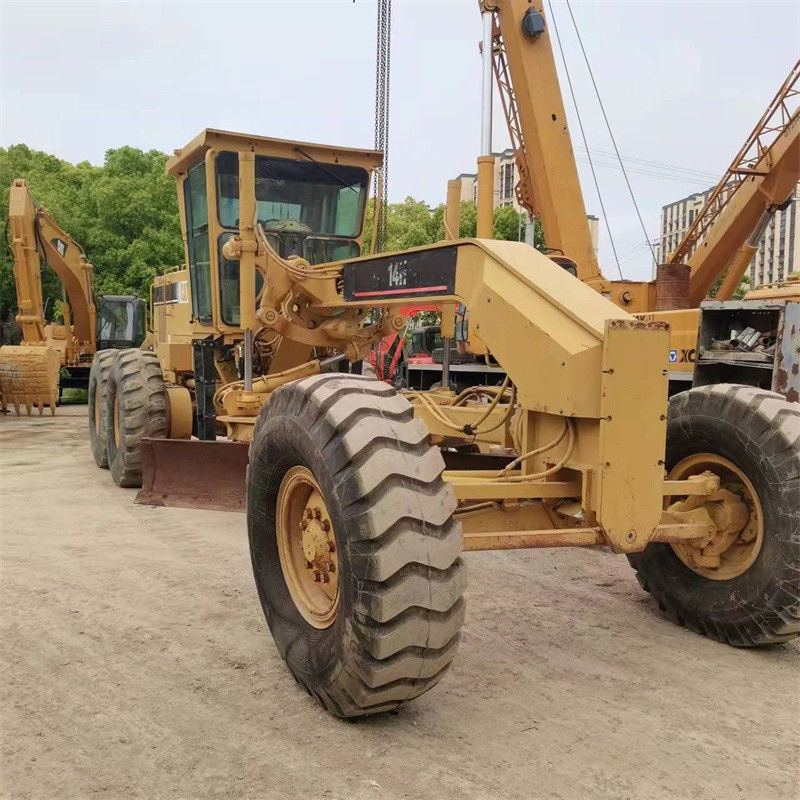 อเมริกา Origin Caterpillar CAT 14H เครื่องปรับขนาดเครื่องยนต์สําหรับการก่อสร้างถนน