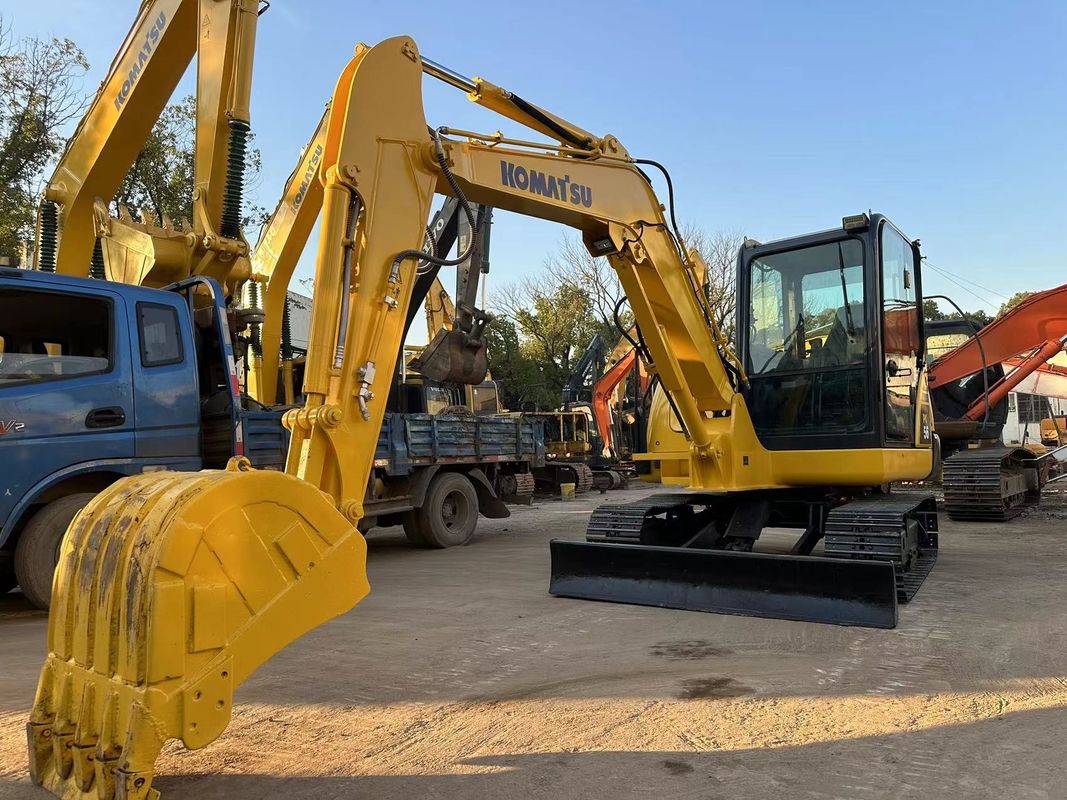 โคมาตซู PC56-7 มินิ Excavator ใช้ 5 ตัน โคมาตซู Excavator ในสภาพดี
