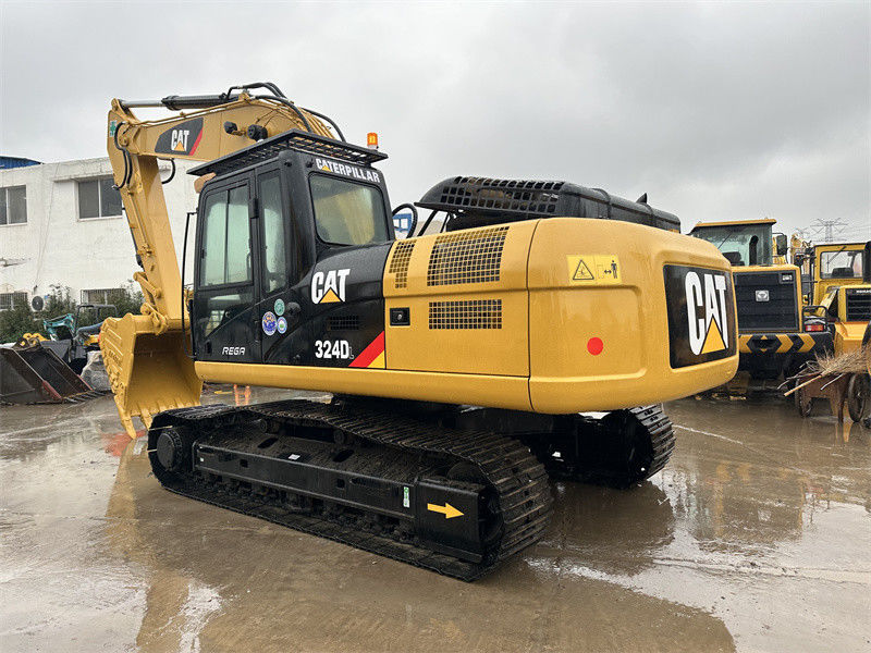 324DL เครื่องขุด CAT ที่ใช้แล้ว 24 ตัน เครื่องขุด CAT ขับขี่ขนาดกลาง Cat 324