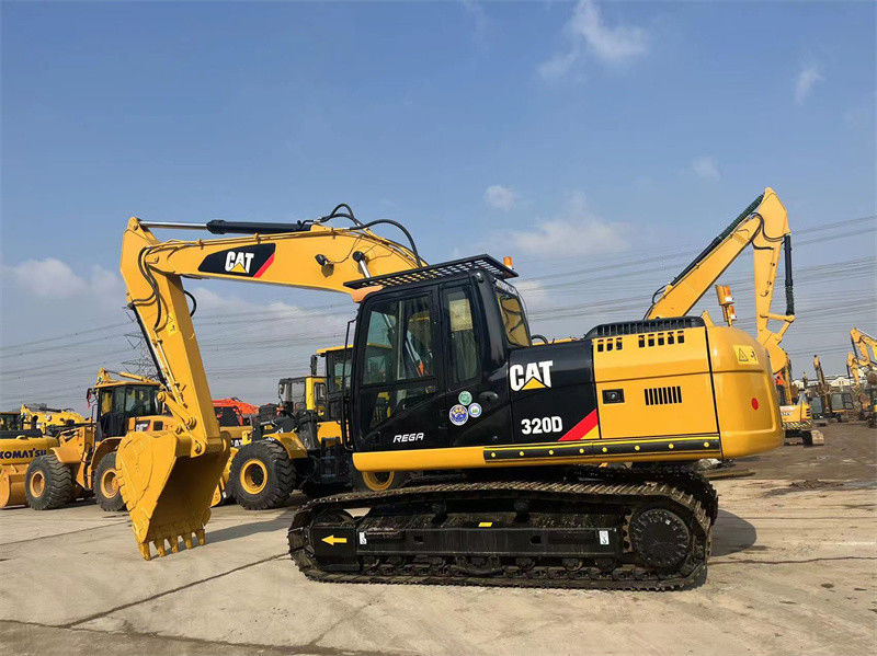 เครื่องขุด CAT 320D มือสอง CAT 320D 320C 320DL เครื่องขุด