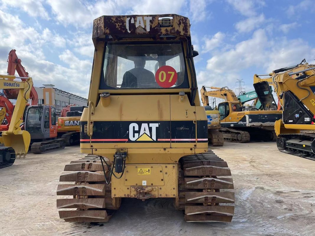 สีเดิม ใช้ Caterpillar Dozer มือสอง Cat D3G บูลโดเซอร์