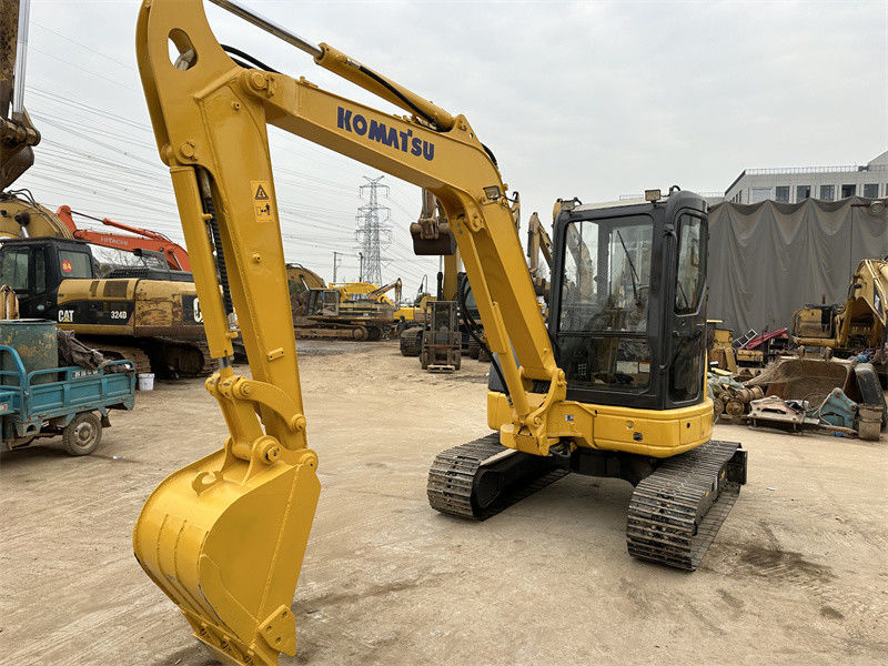 เครื่องขุดขนาดเล็ก 5 ตัน เครื่องขุดญี่ปุ่น Komatsu PC50MR-2