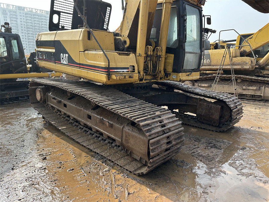 ใช้ Caterpillar CAT 325BL Excavator Hydraulic Crawler Excavator เครื่องเจาะตรงแรง