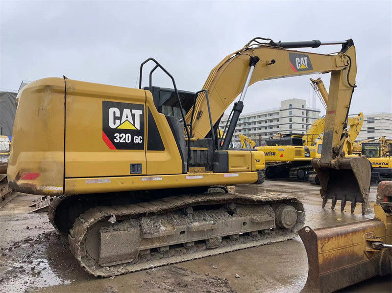 ปี 2018 แท้ใช้ CAT 320GC Excavator 20 ตัน Caterpillar 320 Excavator