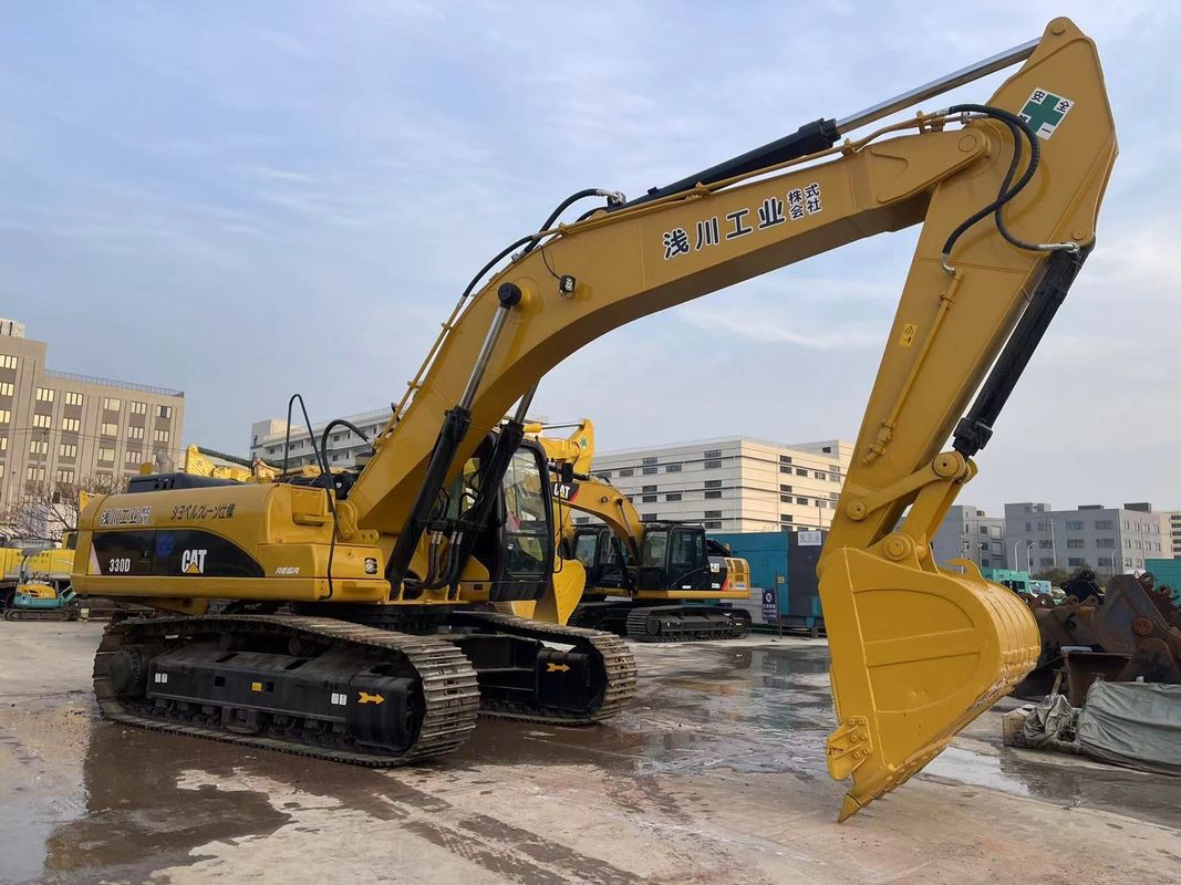 เครื่องขุดที่ใช้แล้ว หนอน 330D เครื่องขุดแมวขนาดใหญ่ 30 ตัน สภาพดี
