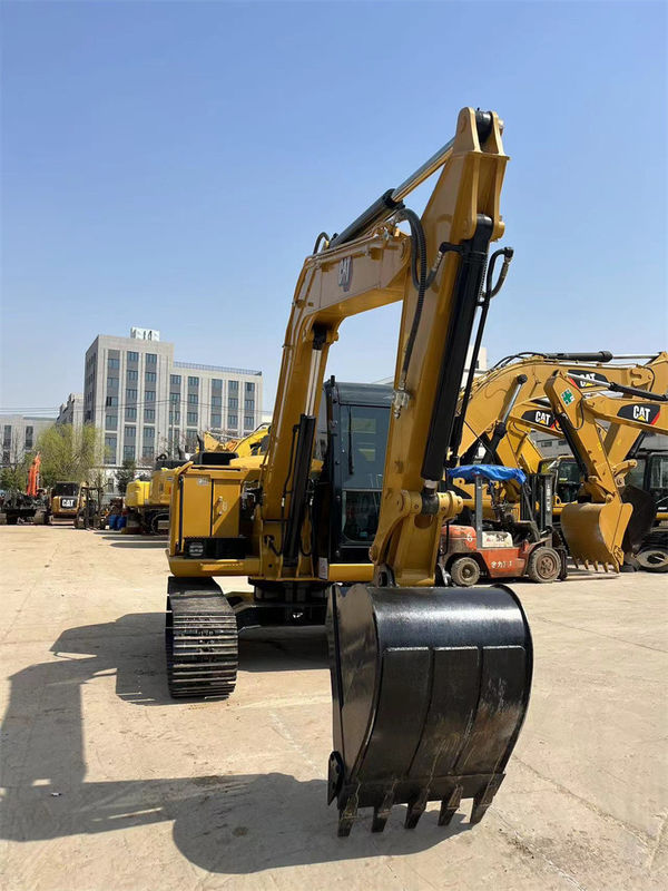 7 ตัน ใช้ CAT รถขุดขนาดเล็ก 307E2 Caterpillar 305 306 307 รถขุดคลาน