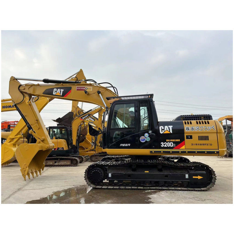 500-2000 ชั่วโมง ใช้ Caterpillar 320D2 Excavator ไม่มีการรั่วน้ํามัน