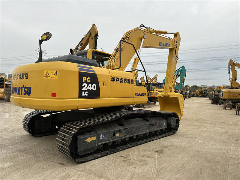 ญี่ปุ่นใช้ Komatsu PC240LC-8 Excavator มือสอง Komatsu PC200 PC220 PC350 Excavator