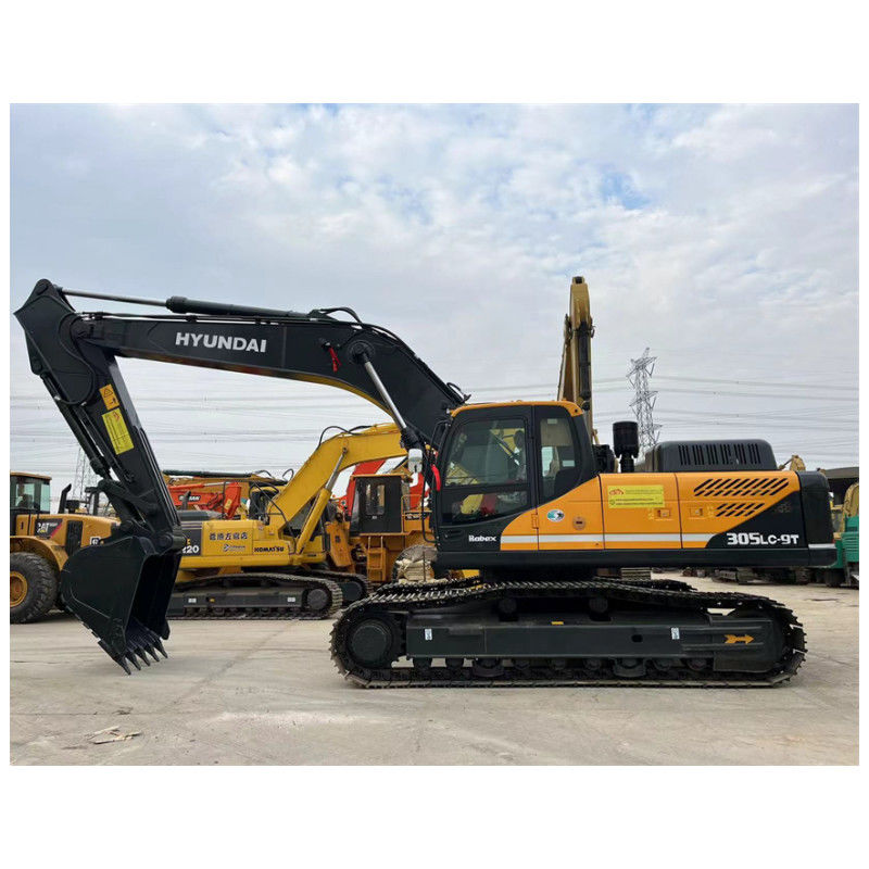 ชั่วโมงต่ํา 2020 Hyundai 305LC 9T Excavator With And 1.38 M3 ความจุถังอ้างอิง