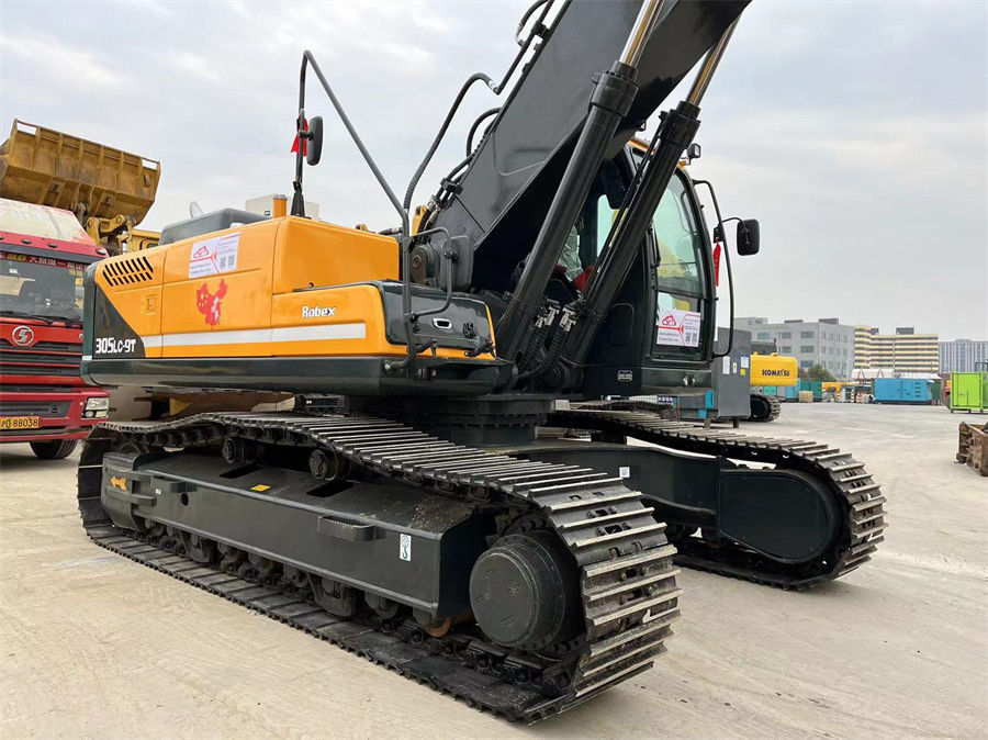 ชั่วโมงต่ํา 2020 Hyundai 305LC 9T Excavator With And 1.38 M3 ความจุถังอ้างอิง