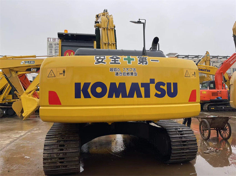 Komatsu PC220-8 เครื่องขุดญี่ปุ่นมือสอง เครื่องขุดไฮดรอลิกขนาดกลางที่มีประสิทธิภาพสูง