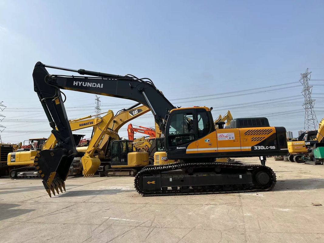 Hyundai 330lc-9s Excavator ใช้ 33 ตัน Excavator ขนาดใหญ่