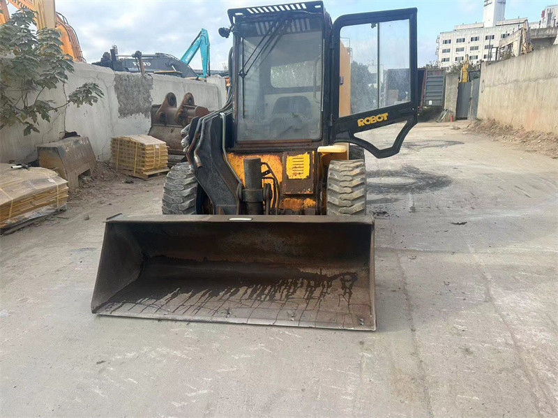 ใช้ JCB 185 มินิสกิดโหลด JCB 175 มินิล้อโหลด สกิดสเตียร์โหลด
