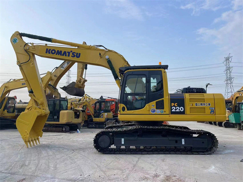 คุณภาพสูงใช้ญี่ปุ่น Excavator Komatsu PC220-8 Excavator PC200 PC220 PC240