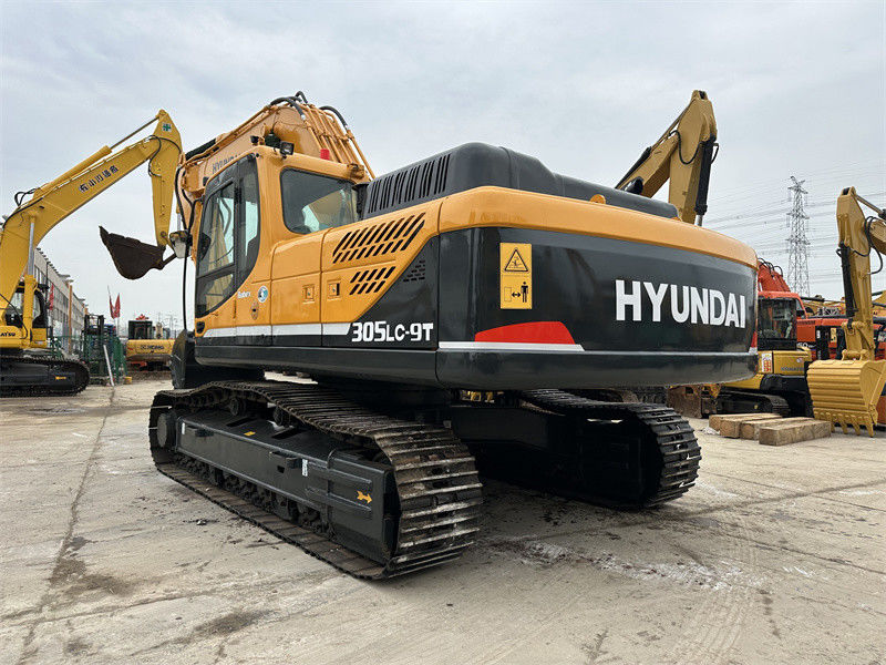 30 ตัน ใช้ Hyundai R305LC-9S Excavator เกาหลี ใช้ Hyundai 305 ขุดเหมืองแร่