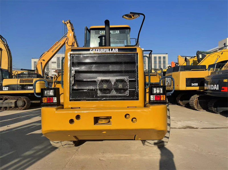 เครื่องบรรทุกล้อ CAT 966H มือสอง เครื่องบรรทุกด้านหน้า CAT 966 ที่มีเครื่องยนต์ดีเซลแรง