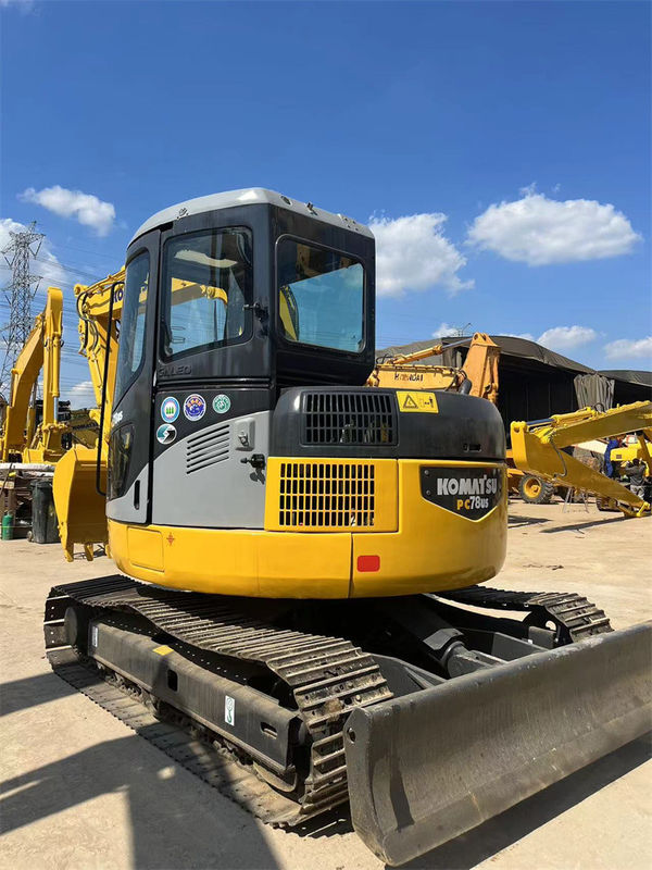 ของแท้ญี่ปุ่น ใช้ Komatsu PC78us เครื่องขุดขี่ PC78US-6 เครื่องขุดขนาดเล็ก