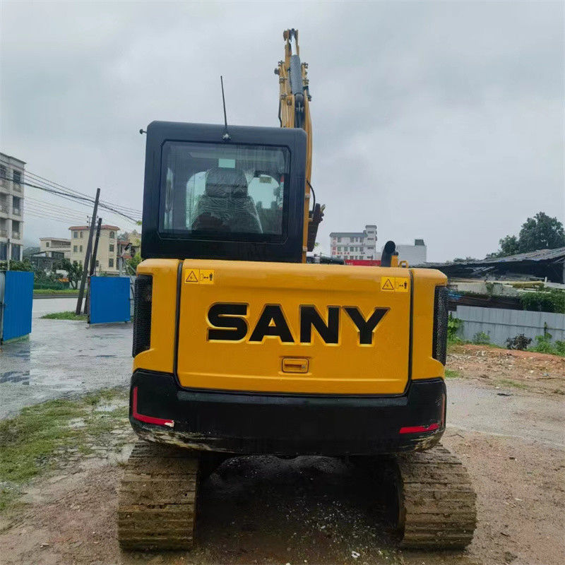 จีน Sany SY60C Pro เครื่องขุดมือสอง 6 ตัน Sany sy60 Mini Digger