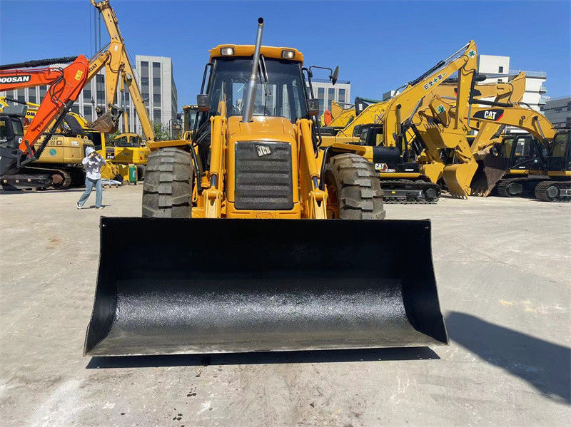 สาขากําเนิด สหรัฐอเมริกา JCB 4CX Backhoe Loader มือสอง JCB 4CX Wheel Backhoe Loader