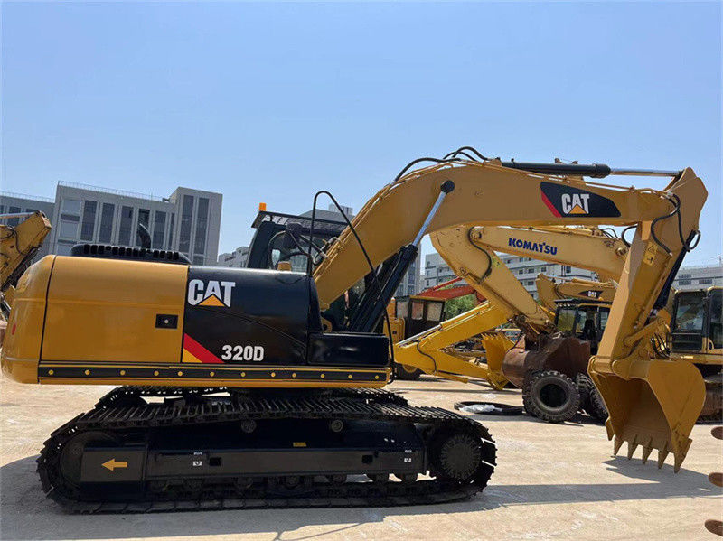เครื่องขุด CAT 320D ที่ใช้สําหรับการขุดแร่มือสอง Caterpillar 320D2 320GC เครื่องขุด Crawler