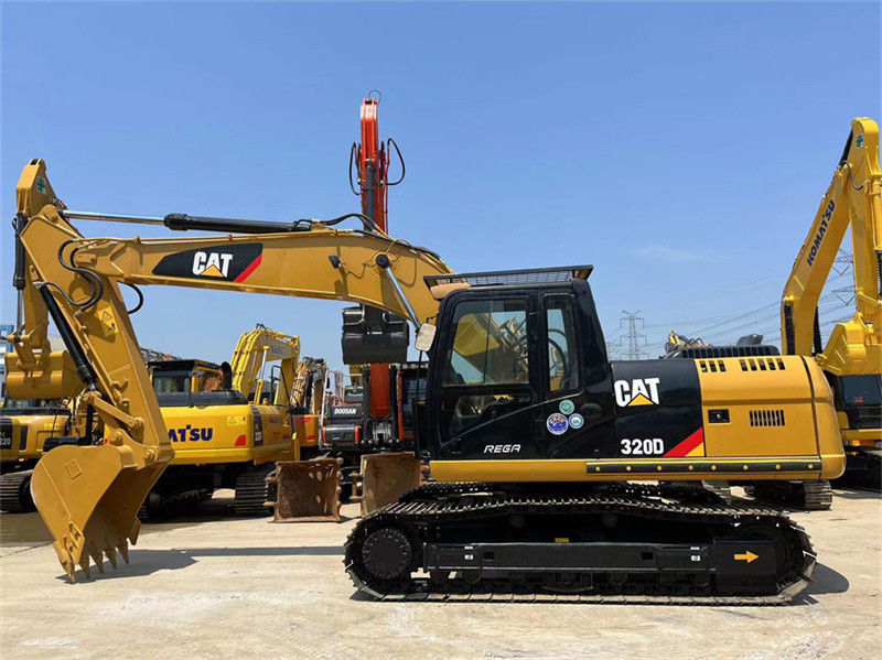เครื่องขุด CAT 320D ที่ใช้สําหรับการขุดแร่มือสอง Caterpillar 320D2 320GC เครื่องขุด Crawler