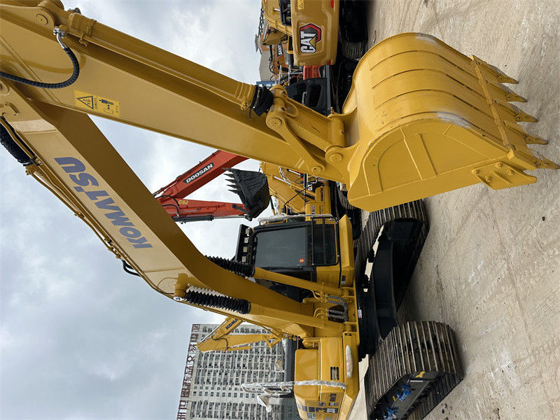 ใช้ Komatsu PC200-8 ใช้ญี่ปุ่น Excavator สภาพดีเยี่ยม ขนาดกลาง Hydraulic Excavator