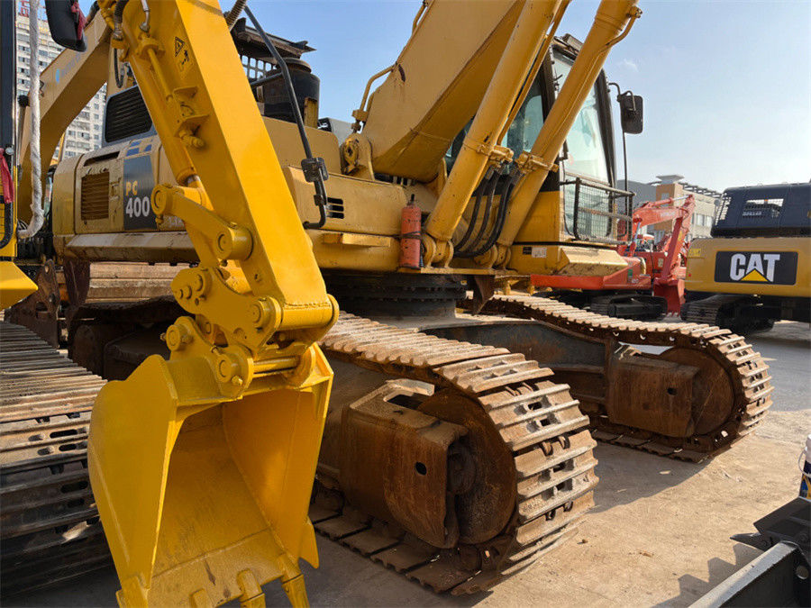 สีเดิม Komatsu PC400 Excavator งานหนัก ขนาดใหญ่