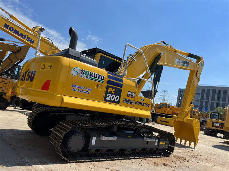 ราคาถูก 20 ตัน ใช้ญี่ปุ่น Excavator Komatsu PC200-8 Crawler Excavator PC200 PC220