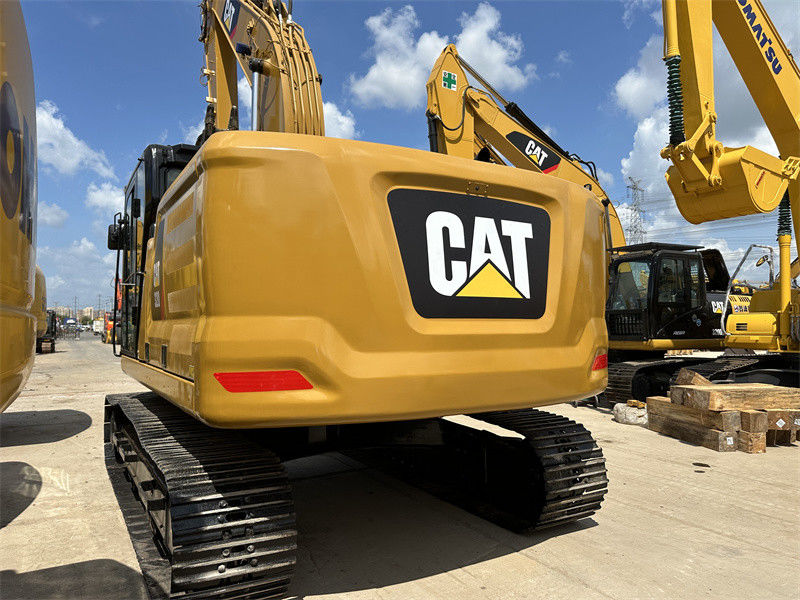 ใช้ CAT 320 Excavator เครื่องขุด 6 กระบอก เครื่อง C7.1 มือสอง เครื่องขุด Caterpillar 320