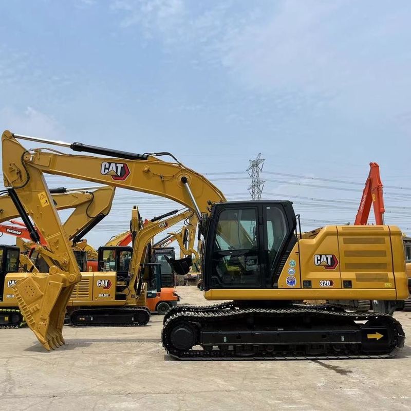 2021 ปี CAT 320 Excavator กับเครื่องยนต์ C7.1 6 ไซลินเดอร์ สําหรับการก่อสร้างเหมืองแร่