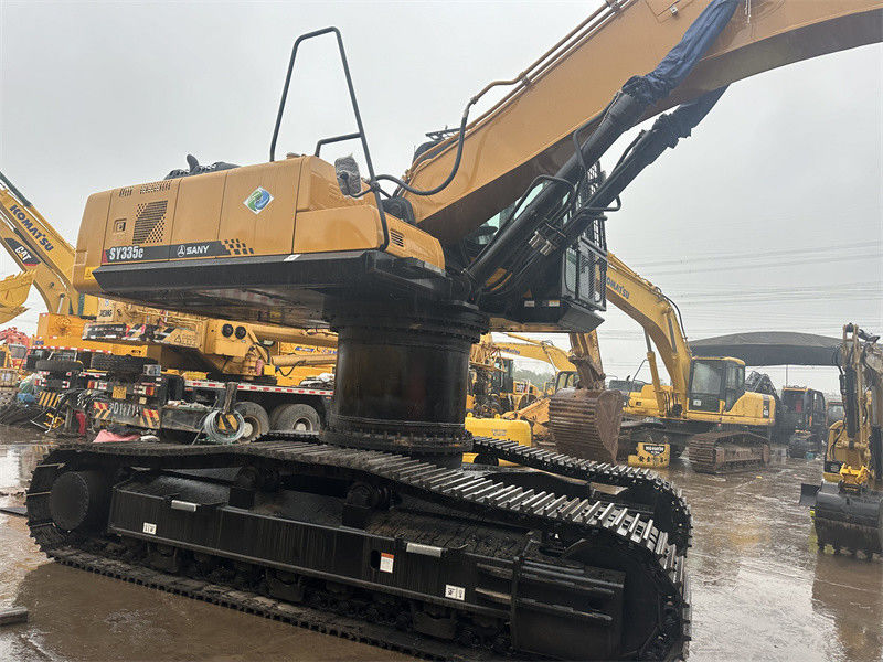 รุ่นใหม่ของจีน Sany sy335C excavator ยกชาสี 33 ตัน excavators