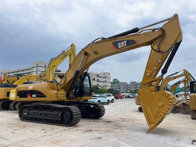 36 ตัน ใช้ CAT 336D Excavator มือสอง 336 Excavator ในสภาพดีเยี่ยม
