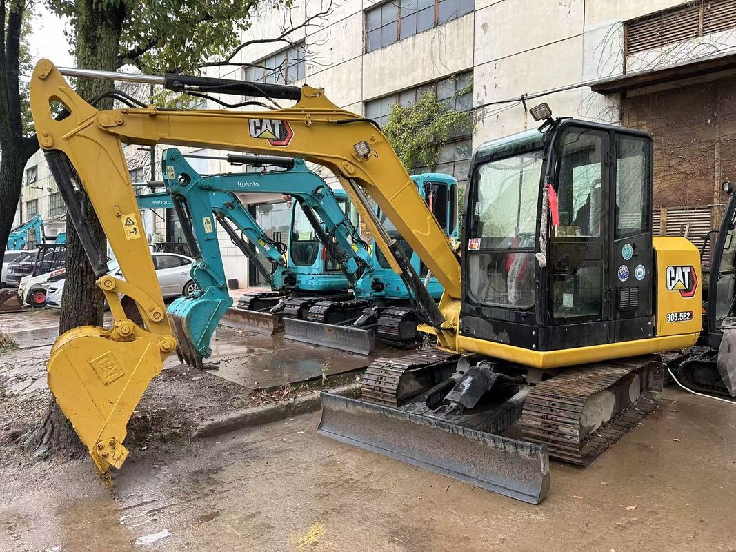 5.5 ตัน เครื่องขุด CAT 305.5E Caterpillar 305.5 มินิครอลเลอร์