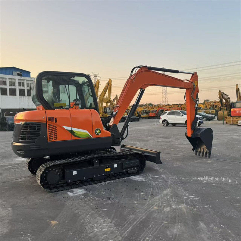 เครื่องขุดขนาดเล็กใหม่ Doosan DX60E-10N เครื่องขุดขนาดเล็ก 6 ตัน Doosan Crawler
